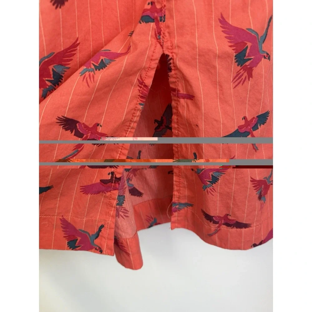 Free People Tropical Aviator Resort Vacations Vibe Mini Dress Strapless 4